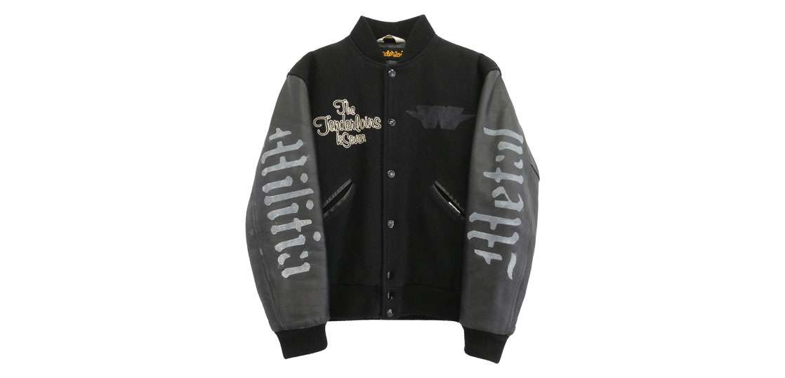 テンダーロイン × Rats ラッツ × WTAPS レザー切替 バーシティ