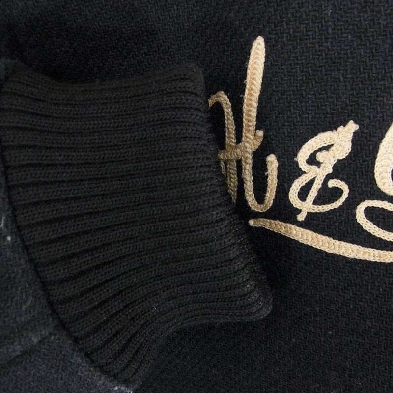 テンダーロイン STJ-11009 × HIDE AND SEEK ハイドアンドシーク ロゴ刺繍 ウール スタジャン ブルゾン ジャケット 買取実績 画像