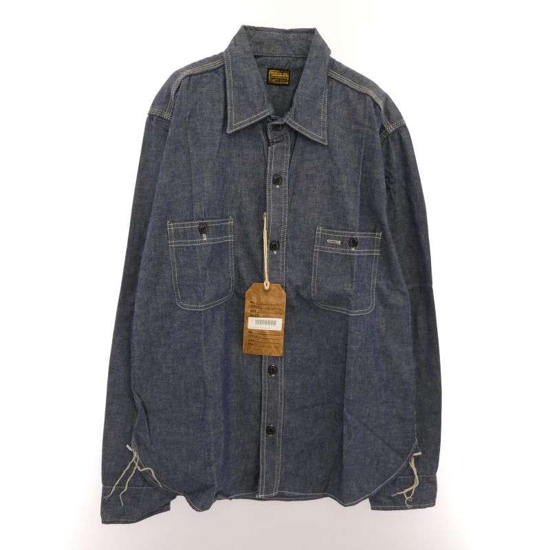 テンダーロイン T-CHAMBLEY SHT 長袖 シャンブレー ワークシャツ 買取実績 画像