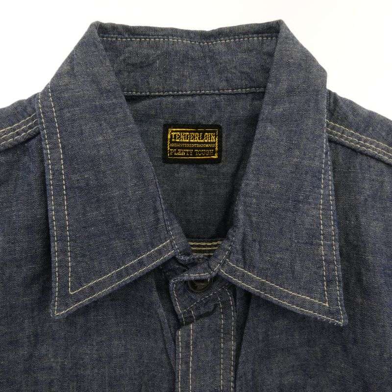 テンダーロイン T-CHAMBLEY SHT 長袖 シャンブレー ワークシャツ 買取実績 画像