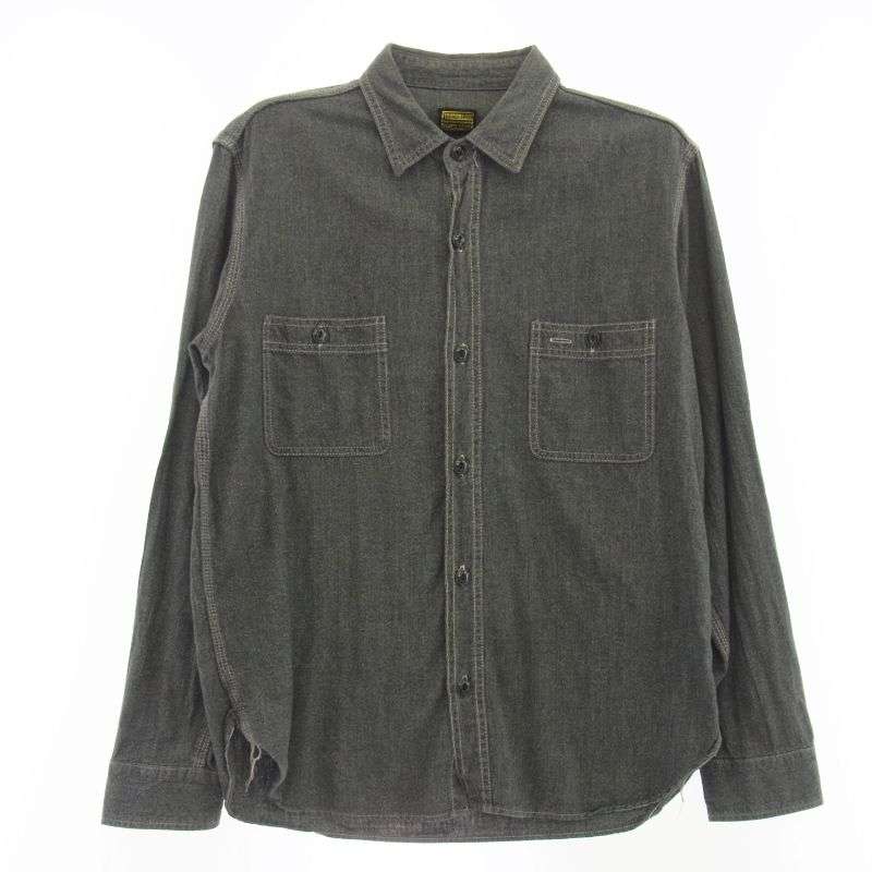 テンダーロイン T-CHAMBRAY SHT ワンウォッシュ シャンブレー 長袖 シャツ 買取実績 画像