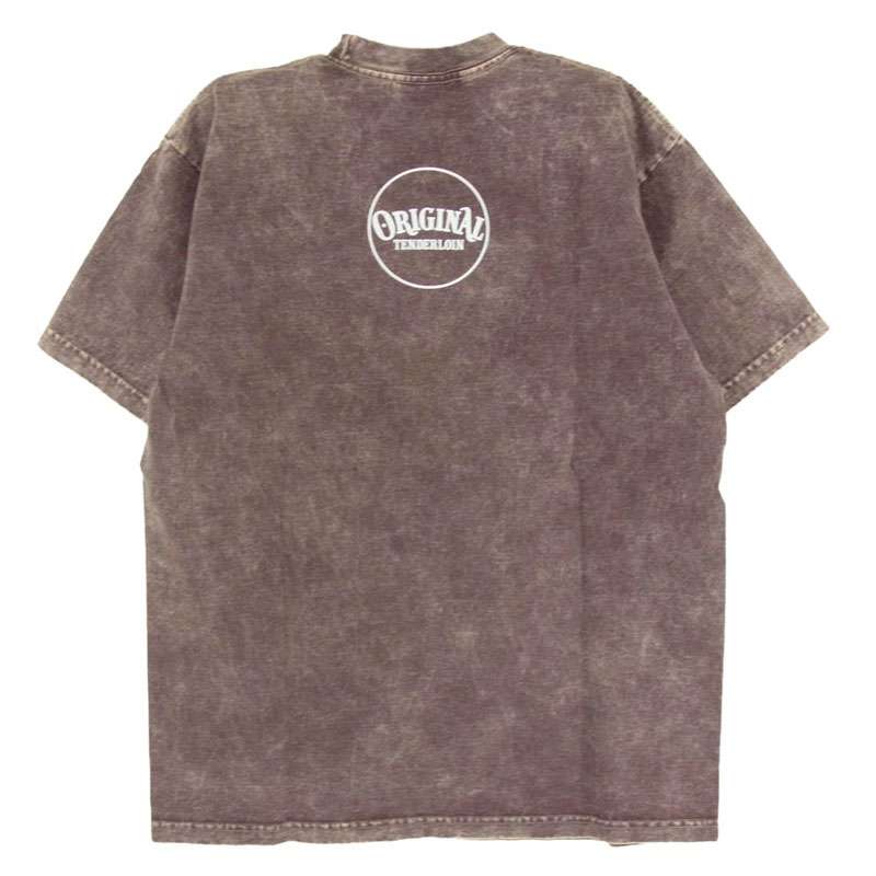 テンダーロイン TEE ACID WASH XXX ロゴ プリント アシッド ウォッシュド加工 半袖 Tシャツ 買取実績 画像
