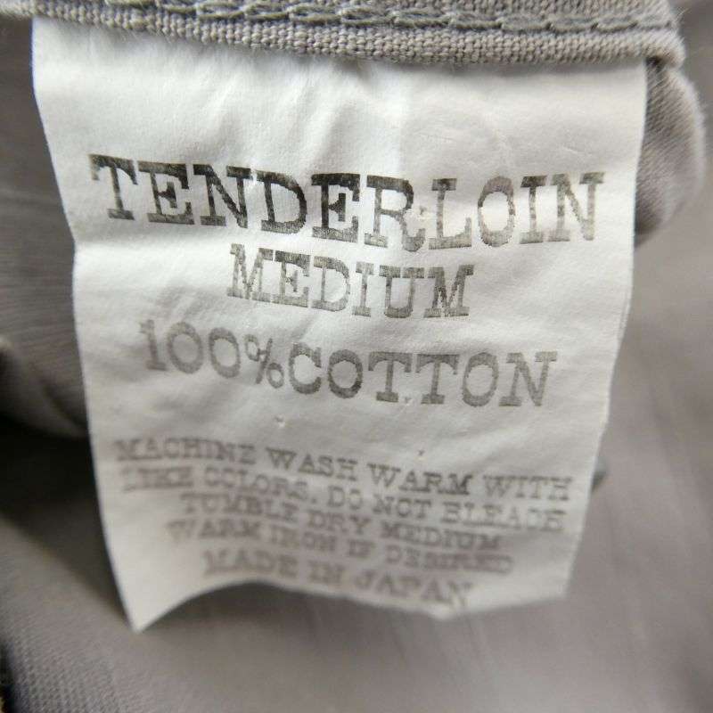 テンダーロイン T-OEM SHT SHORT ロゴワッペン付き 半袖 ワークシャツ 買取実績 画像