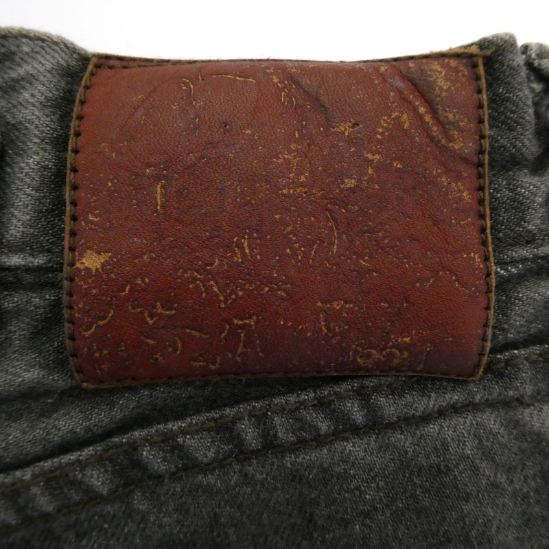 テンダーロイン T-RIDERS E シンチバック ボタンフライ ブラック デニム パンツ 買取実績 画像