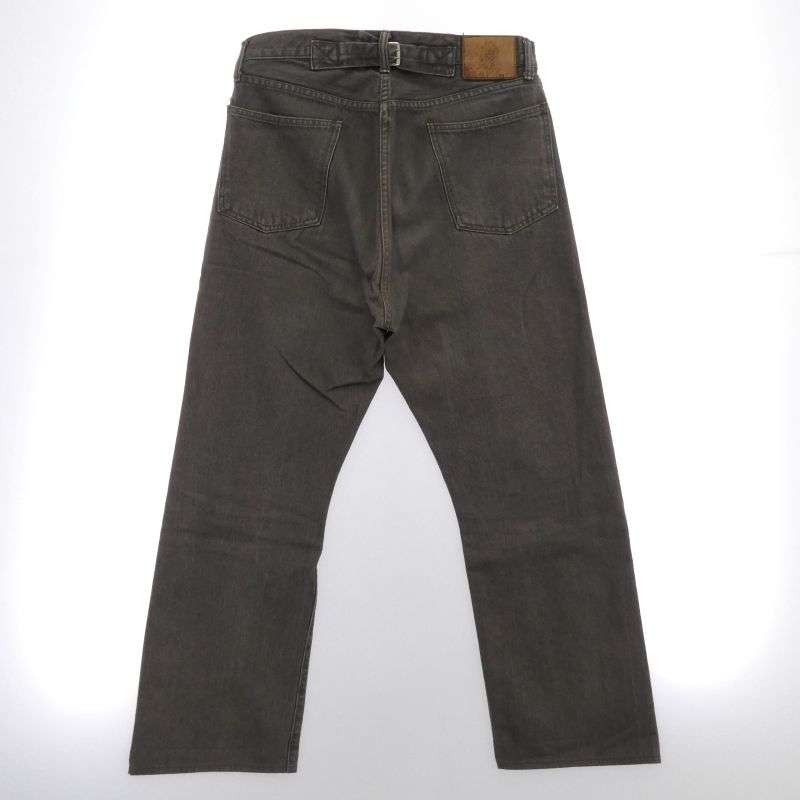 テンダーロイン T-RIDERS セルビッチ シンチバック ボタンフライ ブラック デニム パンツ 買取実績 画像