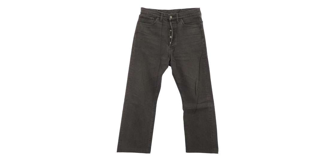 テンダーロイン T-RIDERS セルビッチ シンチバック ボタンフライ ブラック デニム パンツ 買取実績