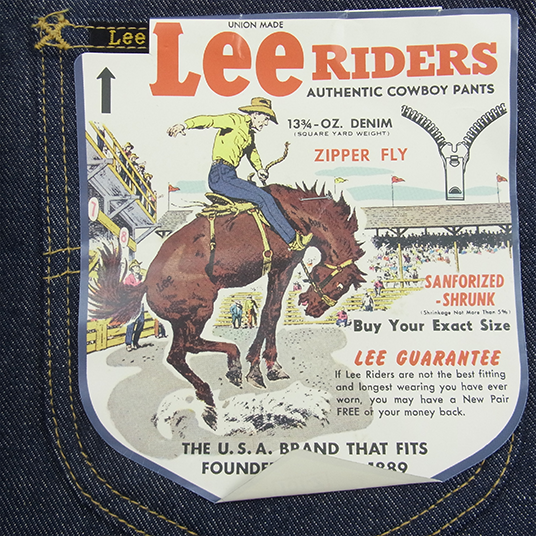 リアルマッコイズ C-TK-2056 ×LEE リー 日本製 101-Z COWBOY PANTS リジット セルビッジ デニムパンツ 買取実績 画像