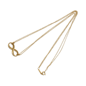 ティファニー K18YG AU750 インフィニティ ダブルチェーン ネックレス ゴールド 買取実績