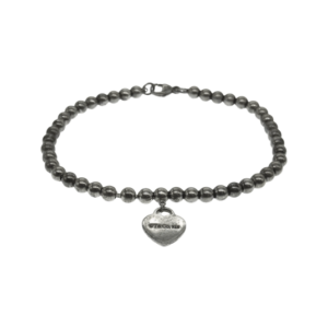 ティファニー リターン トゥ ミニ ハート ボールチェーン ブレスレット シルバー 買取実績