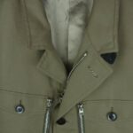 トムフォード イタリア製 コットンシルク ミリタリー ジャケット グレイッシュ 買取実績 画像