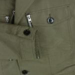 トムフォード イタリア製 コットンシルク ミリタリー ジャケット グレイッシュ 買取実績 画像