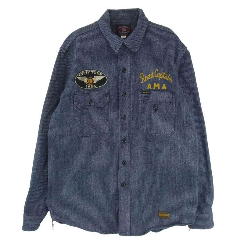 トイズマッコイ AMA ジプシー ツアー 1936 長袖 ワーク シャツ 買取実績 画像