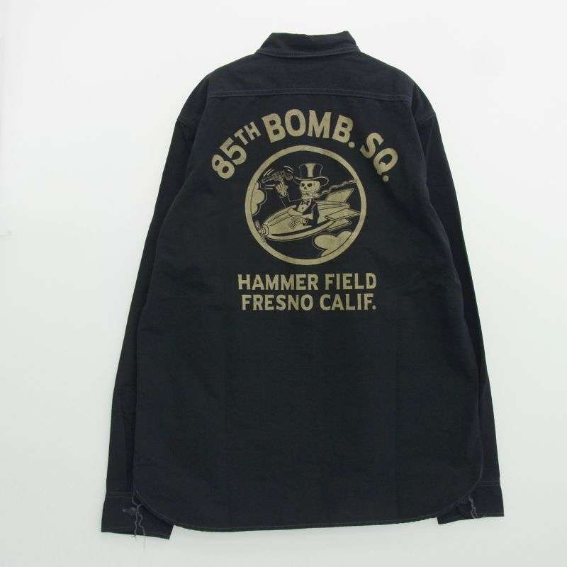 トイズマッコイ TMS2301 SIDE WINDER サイド ワインダー COTTON コットン POPLIN ポプリン SHIRT 85TH BOMS.SQ. 長袖 シャツ 買取実績 画像