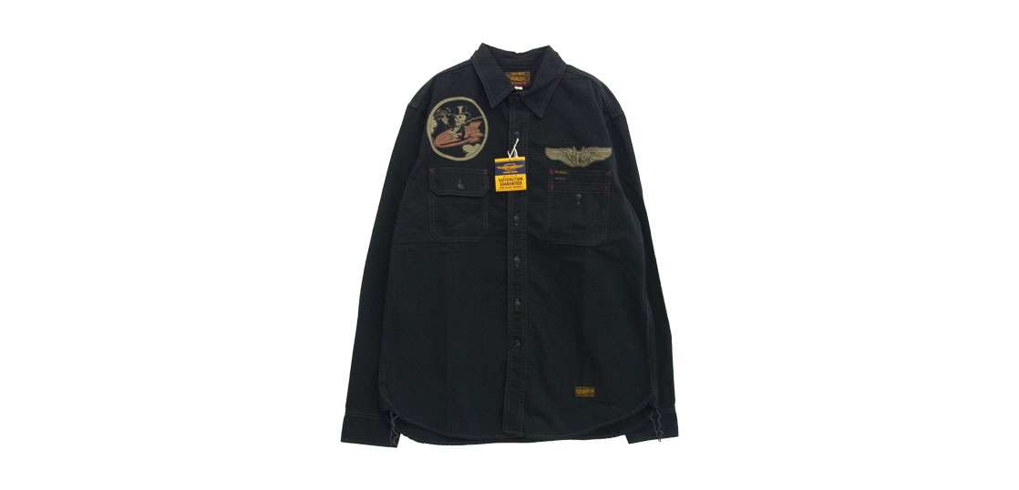 トイズマッコイ TMS2301 SIDE WINDER サイド ワインダー COTTON コットン POPLIN ポプリン SHIRT 85TH BOMS.SQ. 長袖 シャツ 買取実績