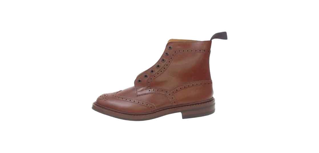 トリッカーズ M2508 モールトン カントリー ブローグブーツ ブラウン系 9 1/2 買取実績