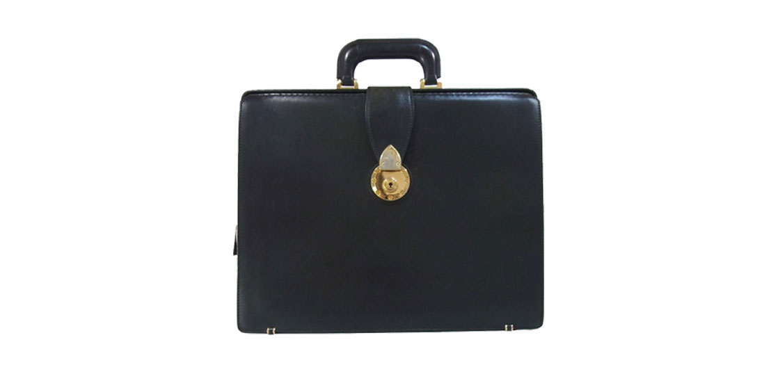 土屋鞄製造所レザースリム ダレス ビジネスバッグ買取実績