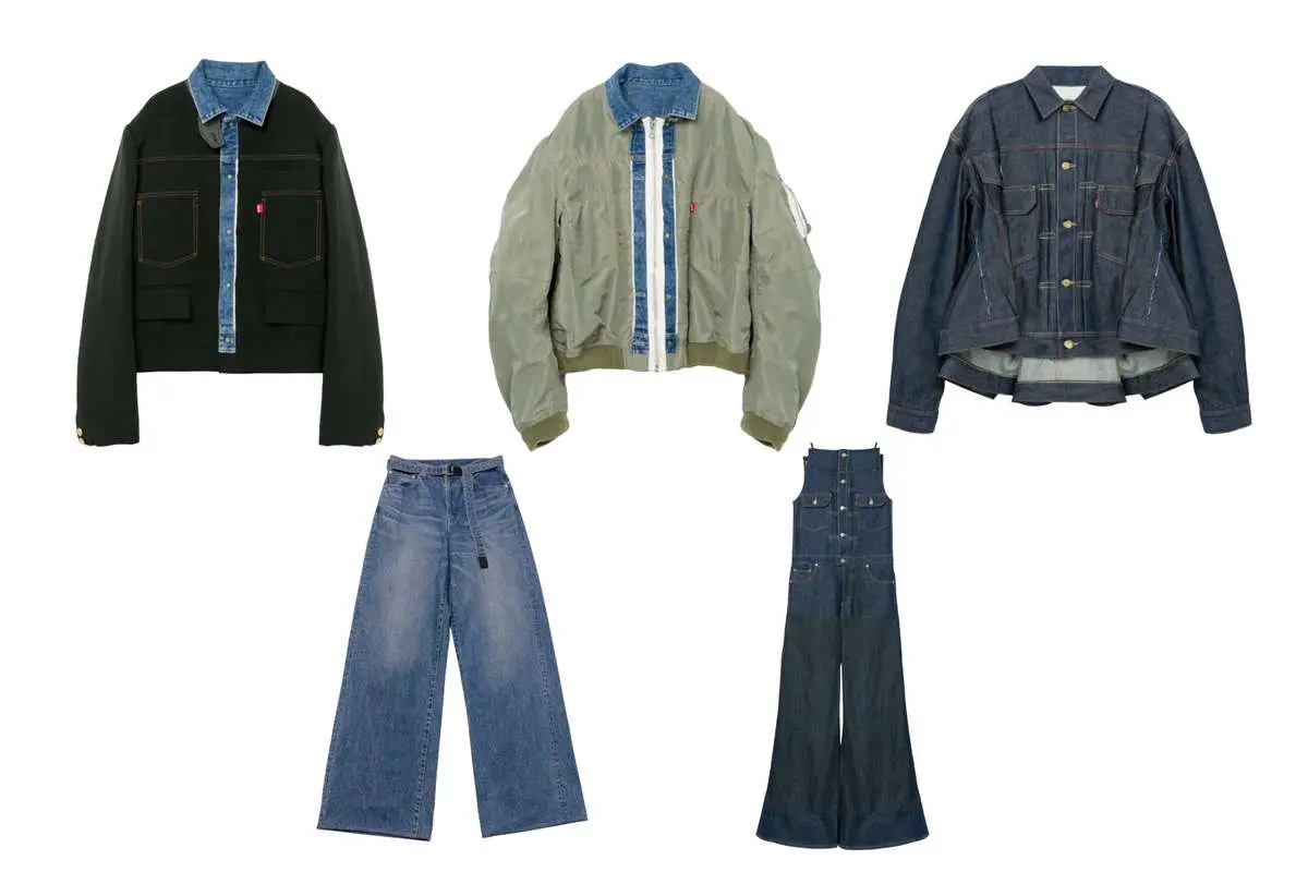 2025年最新版】sacai × Levi'sコラボ解説！最新アイテムの高額買取の