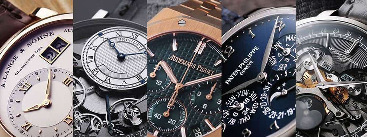 世界5大時計とは?時計業界の頂点に立つ5つのブランド 画像