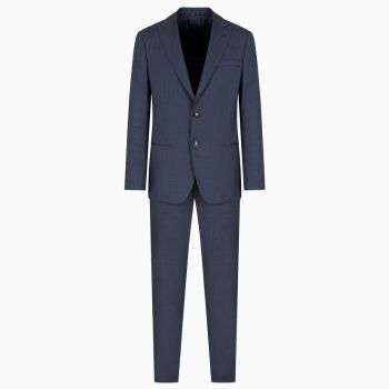 アルマーニソーホーライン シングルブレスト スーツ(ウール/シルク混紡画像