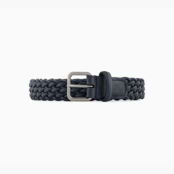 アルマーニGiorgio Armani Woven Leather Belt画像