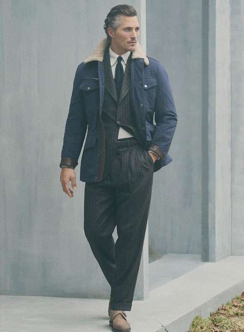 ブルネロクチネリのコーディネート紹介 ②画像