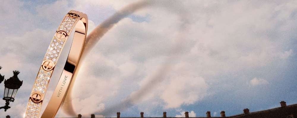 カルティエラブリング刻印画像