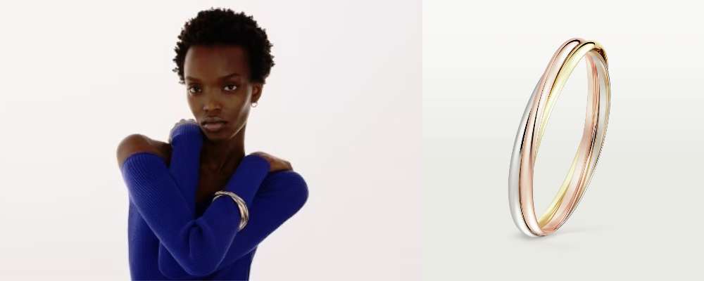 カルティエ トリニティブレスレット クラシックモデル画像