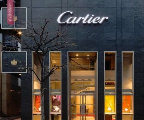 カルティエ銀座並木通りブティック外観画像