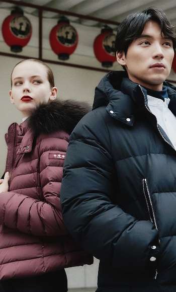 タトラス　ダウン着用画像