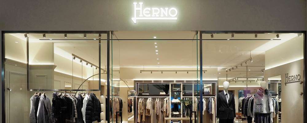 ヘルノ　上海フラッグシップストア画像
