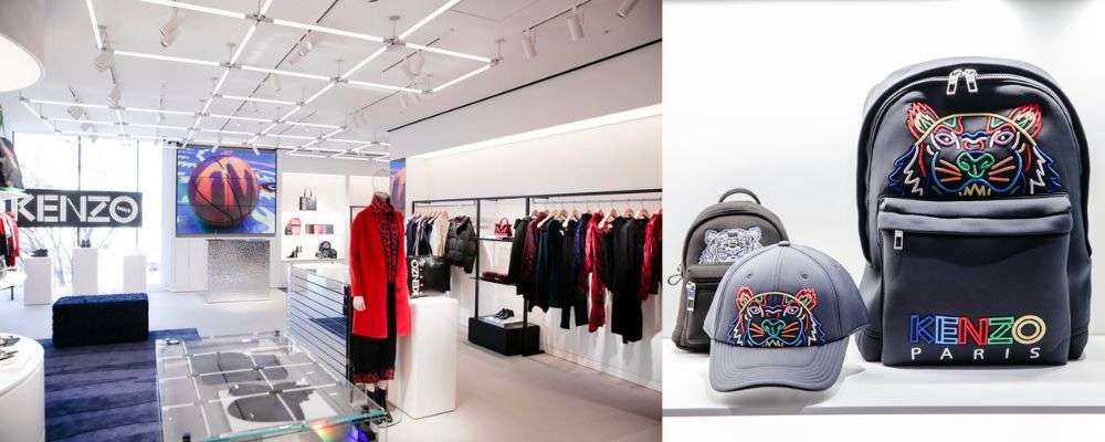 ケンゾー日本国内の直営店舗一覧画像