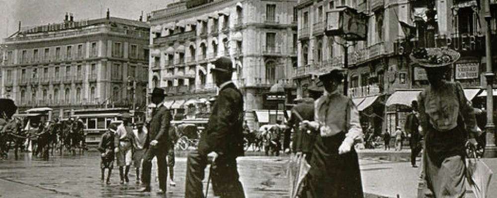 スペイン・マドリード街並み画像