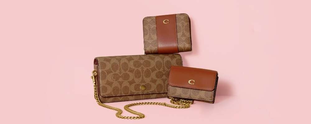 コーチのレディースウォレット画像