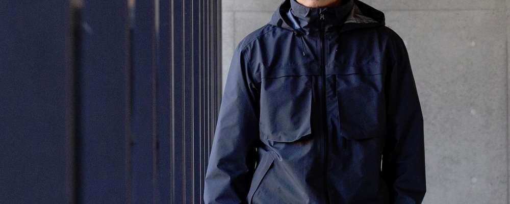 ティラックジャケット(ネイビー)着用画像