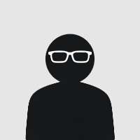 眼鏡をする男性のシルエット画像