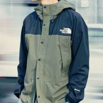 ザ・ノース・フェイスジャケット着用画像