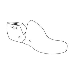 ホワイツブーツ4811ラストの画像