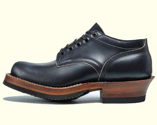 ホワイツ オックスフォード ブラック コードバン画像