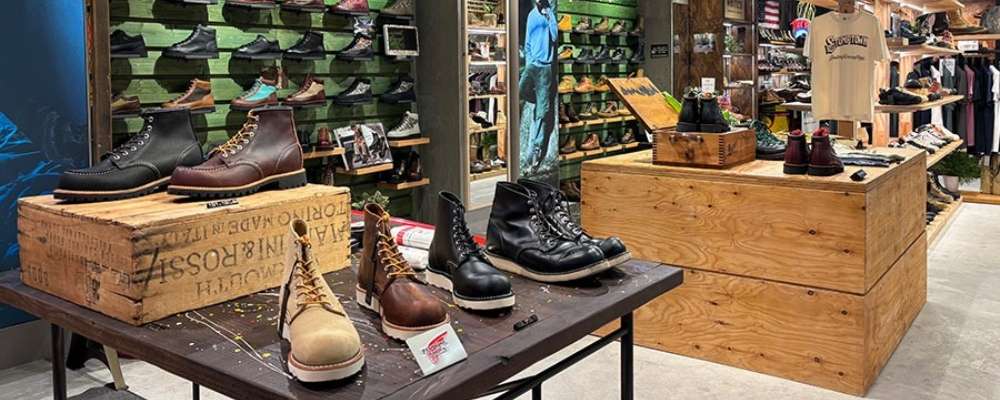 STUMPTOWN BOOTS & RECRAFTING SENDAI店内画像