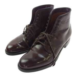 オールデン 4561H ダークバーガンディコードバン プレーントゥ レースアップ ブーツ 買取実績