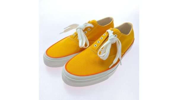 アナトミカ × ワクワ LOW CUTCOTTON YELLOW×WHITE SOLE コットン スニーカー 買取実績