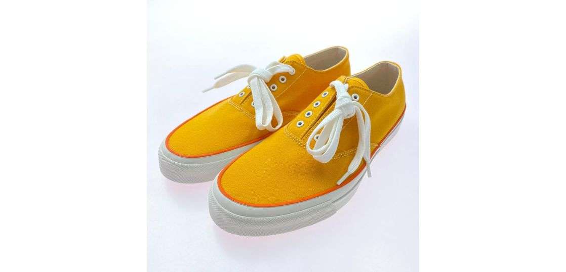 アナトミカ × ワクワ LOW CUTCOTTON YELLOW×WHITE SOLE コットン スニーカー 買取実績
