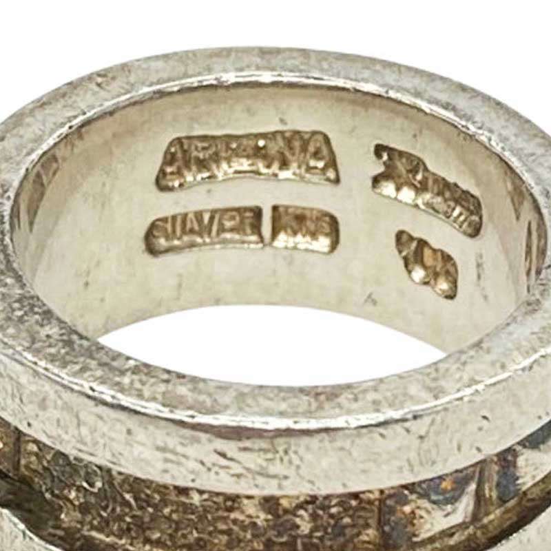 アリゾナフリーダム 08クリスマス限定 K18 太陽神付き シルバー リング 買取実績 画像