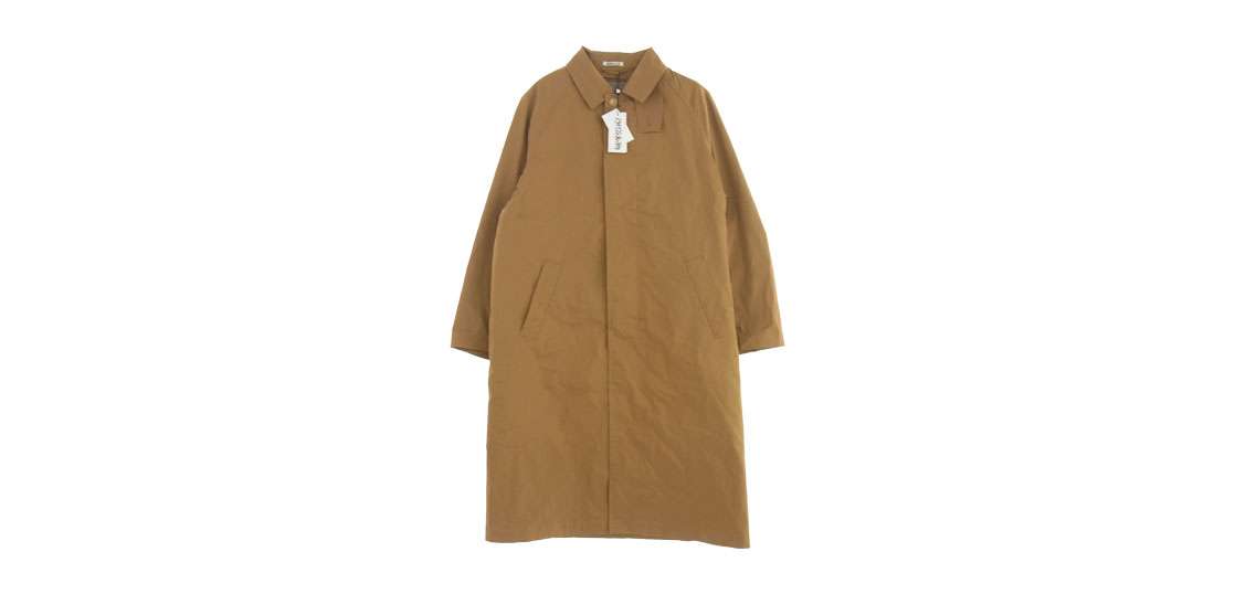 オーラリー 21AW A21AC02SS スタイリスト私物 チンストラップ ステンカラー オーバー コート 買取実績