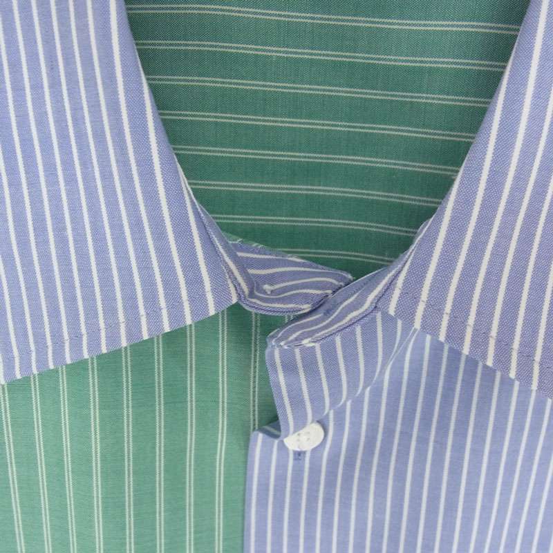 オーラリー 25SS A25SS04WW SUPER FINE WOOL MULTI STRIPE SHIRT マルチ ストライプ ウール 長袖シャツ 買取実績 画像