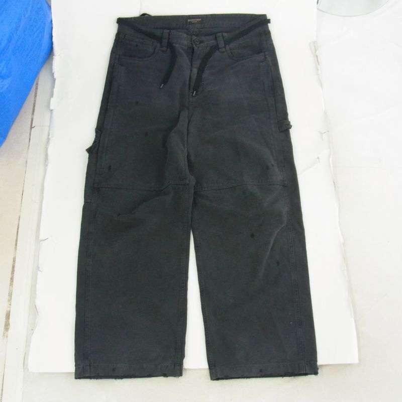 バレンシアガ 24AW 746491 TLP06 マルチポケット スケーター ロング パンツ 買取実績 画像