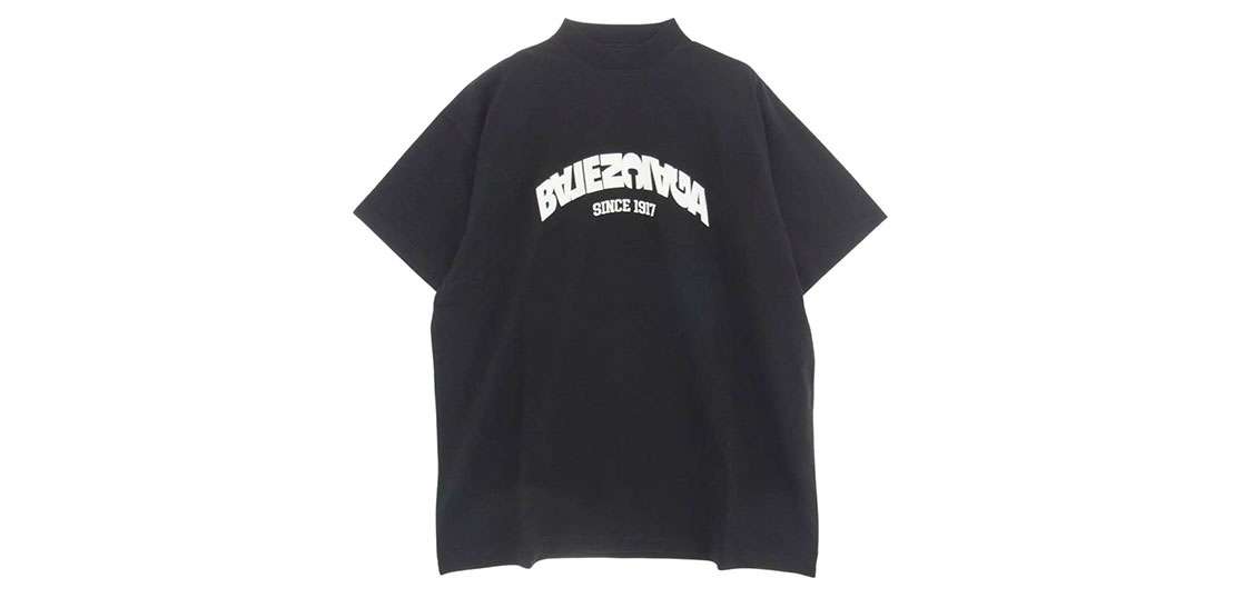 バレンシアガ 739028 TPVF9 オーバーサイズ コットン 半袖 Ｔシャツ 買取実績