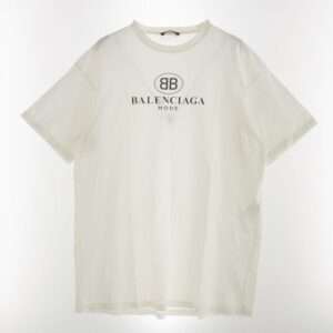 バレンシアガ 19SS 556150 TYK23 BB ロゴプリント Tシャツ 買取実績