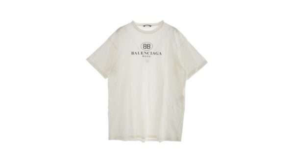 バレンシアガ 19SS 556150 TYK23 BB ロゴプリント Tシャツ 買取実績