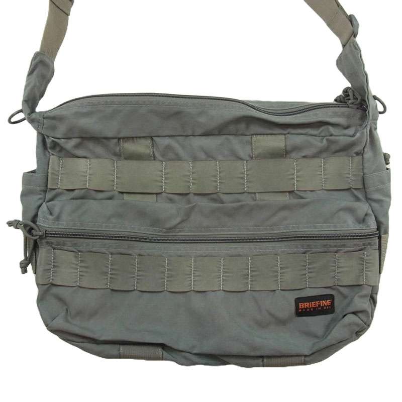 ブリーフィング USA製 FLIGHT LIGHT COURIER ショルダー バッグ 買取実績 画像